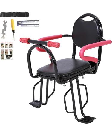 TWSOUL Child Bike Seat - Rear Mounted with Non-Slip Armrests/Pedals, Seat Belt - Holds Up to 100lbs - Buy Online on GoSupps.com