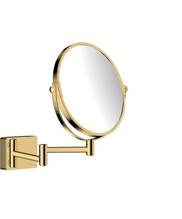 hansgrohe AddStoris Shaving mirror polished gold-optic 41791990 without LED light Polished Gold Optic