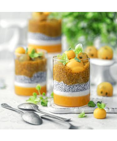 Suncore Foods Organic Raw White Chia Seeds 15oz - Gluten-Free, Non-GMO, Kosher - Buy Online on GoSupps.com