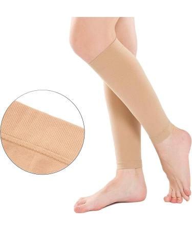 Buy 2 Pairs Compression Stockings for Varicose Veins & Swelling Supportive Without Foot Compression - Buy Online on GoSupps.com