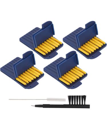 Plplaaoo Hearing Aid Cleaning Kit - Wax Guards & Cleaning Brush Tool with Storage Box - Buy Online on GoSupps.com
