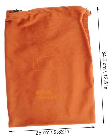 LIFKOME Hair Dryer Bag Storage Blower Pouch Hair Portable Bag Dryer Travel Draw Blow Dryer Bag - Buy Online on GoSupps.com