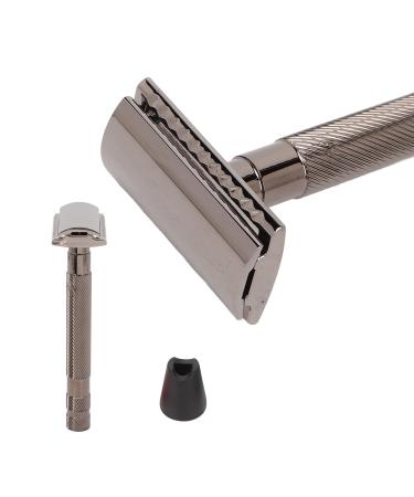 Buy Double-Sided Safety Razor Kit for Men | Razor Planes Blades & Stand - Premium Beard Grooming - Buy Online on GoSupps.com