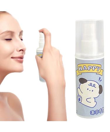 Cool Spray 80ml Instant Cooling & Nourishing Spray - Instantly Reduce Temperature Spray Small Lightweight Refreshing Protective Skin-friendly Spray For Face And Body blue dog