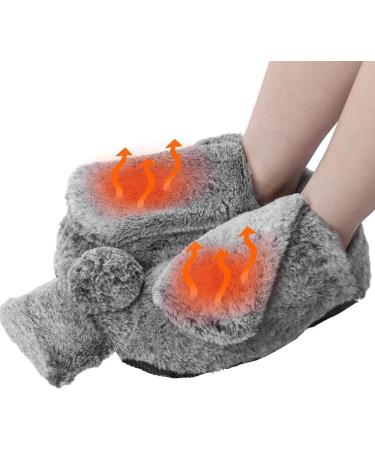 KNNUEY Foot Hater Heat Bottle - Plush Foot Warmer for Men & Women | Easy to Use 20x32 cm - Multi-Colored - Buy Online on GoSupps.com