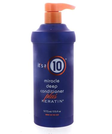 It's A 10 Miracle Deep Conditioner Plus Keratin 17.5 oz for Unisex - Buy Online on GoSupps.com