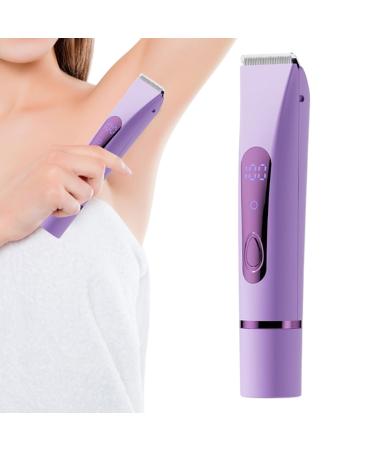 Bikini trimmer for women cordless shaver electric face trimmer for women portable grooming device for eyebrows legs arms beard ear intimate area travel daily