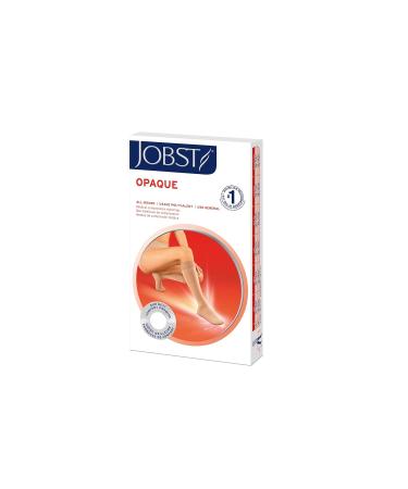 JOBST Opaque Knee High Compression Stockings 20-30 mmHg - Open Toe Medium - Natural | International Shipping Available - Buy Online on GoSupps.com