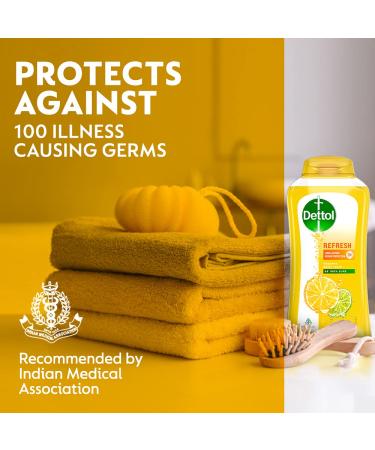 Dettol Refresh Body Wash & Shower Gel 250ml - Buy Online on GoSupps.com