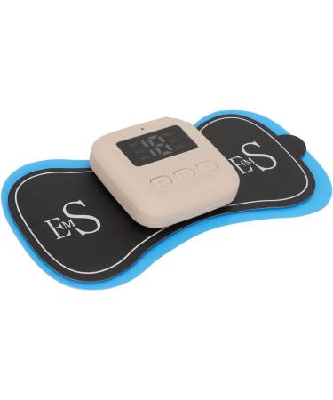 CCngD Neck Massage Sticker - Rechargeable USB Muscle Massage Device for Tiredness Relief | Black & Gray - Buy Online on GoSupps.com