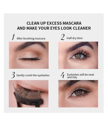 Eyelash Comb MSQ | Eyelash Separator & Mascara Applicator | Eyelash Definer with Cover - International Shipping Available - Buy Online on GoSupps.com