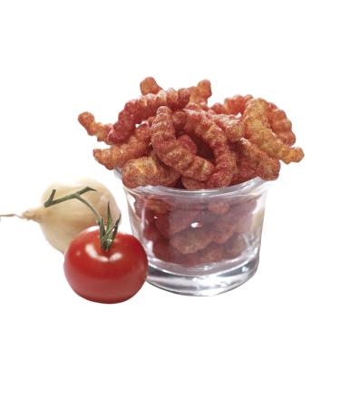 PROTIFIT High Protein Zipper Snacks - 15g Protein, Low Calorie, Low Sugar, Low Fat - Ideal for High Protein Diets - 7 Servings (Tangy Tomato) - Buy Online on GoSupps.com