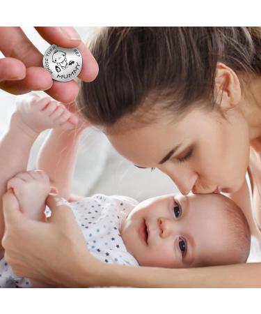 Stainless Steel Funny Decision Coin for New Parents - Engraved Commemorative Gift for Mum, Dad, and Newborn Baby - Buy Online on GoSupps.com