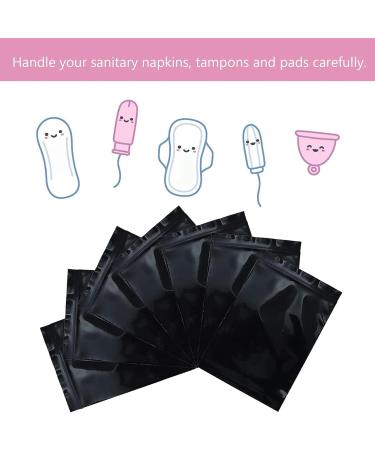 Mis.Moon Tampon Disposal Bags - 100 Sealable Feminine Hygiene Bags Prevent Odors | Eco-Friendly International Shipping - Buy Online on GoSupps.com