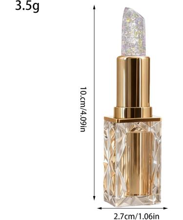 Color Changing Lipstick | Moisturizing Gel Lip Gloss for Girls | 3.5g Long-Lasting Makeup for Beauty Day Dates Travel Events Parties Weddings Holidays - Buy Online on GoSupps.com