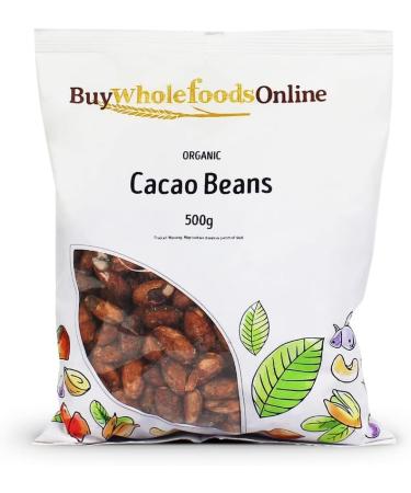 Organic Cacao Beans 500g (BWFO) - Buy Online on GoSupps.com