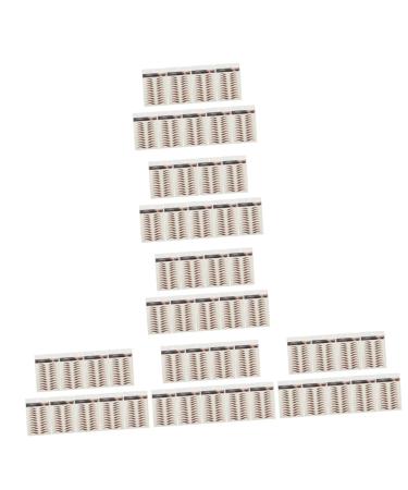Beavorty 54 Sheets waterproof eyebrow stickers waterproof stickers hairlike eyebrows brown cosmetic mold 4d