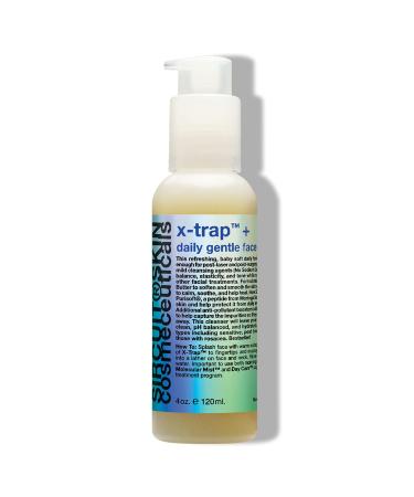 Sircuit Skin X-TRAP+ Daily Gentle Face Wash - Daily Skin Care with Shea Butter Bisabolol + Zeolites - Hydrating Facial Cleanser Supports Soft and Moisturized Skin (4 oz)
