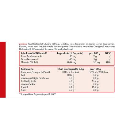 Aslan Herzplus 3x30 Chewing Capsules - Dietary Supplement with Vitamin B1 & Resveratrol for Heart Nervous System & Energy Support - International Shipping Available - Buy Online on GoSupps.com