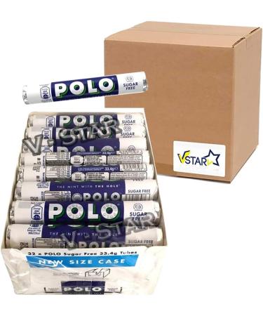 NEW NESTLE POLO MINTS BOX OF 32 ROLLS OF 34g TUBES (POLO SUGAR FREE) - VSTAR - Buy Online on GoSupps.com