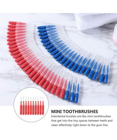 Milists 50 Interdental Brushes & Dental Tools | Floss Toothpicks & Oral Care | 3mm Red Cleaning Brushes for Optimal Dental Hygiene - Buy Online on GoSupps.com