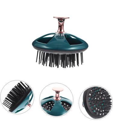 BUIFULSIC Shampoo Brush - Wear-Resistant Scale Peeling Tool for Daily Scalp Care | 9x8cm Green | International Shipping Available - Buy Online on GoSupps.com