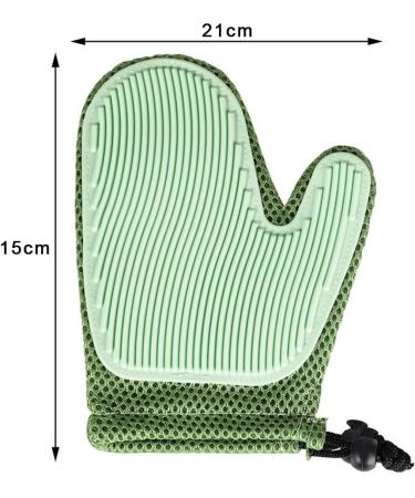 MFEIANQI Pet Grooming Glove Gentle Deshedding Brush Glove Cat Brush Gloves Efficient Pet Hair Remover Mitt-Massage Tool Suitable for Pet Dogs and Pet Cats - Buy Online on GoSupps.com