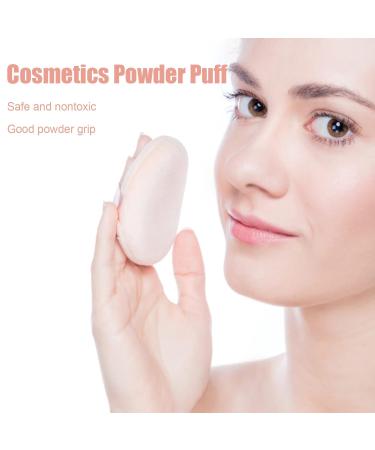 Soft Texture Washable Powder Puff - 5pcs Face Makeup Puff in Orange | International Shipping Available - Buy Online on GoSupps.com