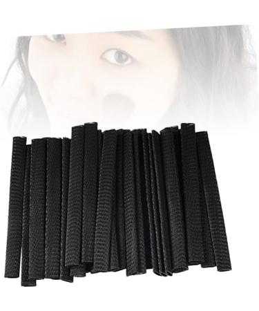 FOMIYES Cosmetic Brush Pen Guard 300 pcs Eyeshadow Applicator Handbag Shadow Guard Covers Tool with Paint Etc Cap Women 100pcsx3pcs Blackx3pcs - Buy Online on GoSupps.com