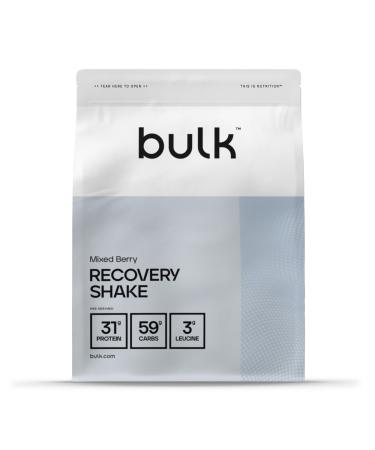 Bulk Recovery Shake Waxy Maize & Whey Protein Drink Mixed Berries 2.5kg Packaging May Vary