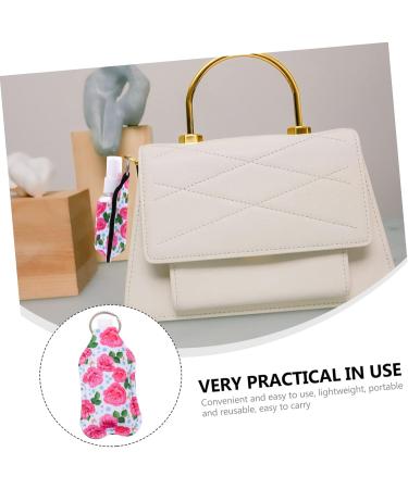 6 Sets Hand Bottle Set Shampoo Travel Container Keyring with Refillable Bottle Travel Bottle Empty Dispenser Travel Small Bottle Assorted colours 12X6cm - Buy Online on GoSupps.com