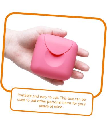 Lurrose Menstrual Cup Storage Box - 6 Pack Travel Case for Menstrual Cups - Foldable Plastic Storage Bag for Women - Buy Online on GoSupps.com
