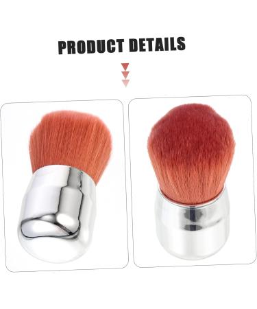 Angoily Mushroom Head Dust Brush Highlighter Brush Face Makeup Brush Nail Art Brush Shading Powder Applicator Liquid Makeup Shading Powder Brush Aluminum Tube Hair Brush Travel Portable - Buy Online on GoSupps.com