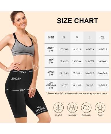 Flintronic Women's Cycling Pants | High Waist Opaque Leggings | Elastic Sports Yoga Shorts for Running & Workout - Black Bika 1PC - Buy Online on GoSupps.com