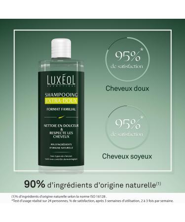 Lux ol Extra-Gentle Shampoo Family Size Gently Cleanses & Respects Hair Made in France 400 ml - Buy Online on GoSupps.com