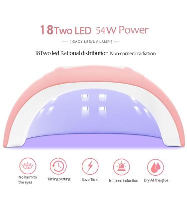FUNSHOWCASE 54W LED UV Lamp - Portable Curing Tool for Epoxy Resin & Silicone Molds - Infrared Sensor - Compact Design - Buy Online on GoSupps.com