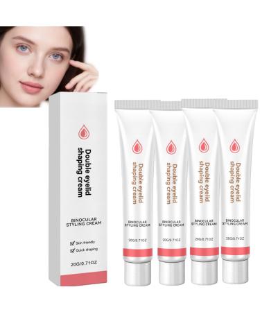 BRVLY Eyelid Lifting Cream Long Lasting Waterproof Invisible Double Eyelid Shaping Styling Cream with Ystick Upper Eyelid Firming Cream for Falling EyelidsHood 4