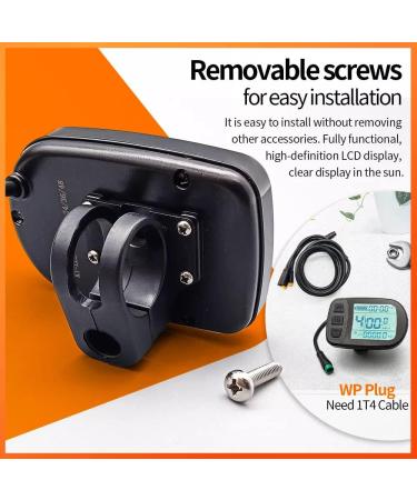 KT-LCD5 Electric Bike Display Panel - Waterproof Multi-Information Meter for 24V/36V/48V Electric Bicycles - Buy Online on GoSupps.com