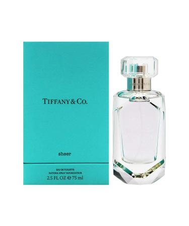 Tiffany and Co. Sheer for Women - 2.5 oz EDT Spray Floral 2.5 Fl Oz (Pack of 1)