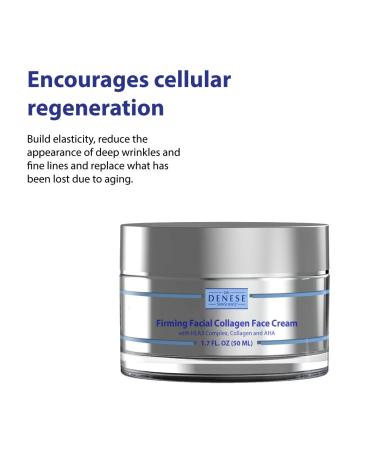 Dr. Denese Firming Facial Collagen Face Cream 1.7 oz - Anti-Aging Skincare for Youthful Glow | Buy Internationally - Buy Online on GoSupps.com