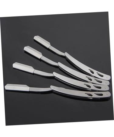 FOMIYES Vintage Razor Holder Set - 2 Mini Foldable Stainless Steel Shaving Holders | Perfect Father's Day Gift - Buy Online on GoSupps.com