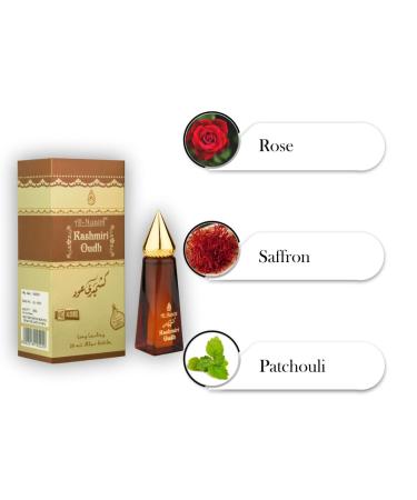 Kashmiri Oudh |Alcohol Free |Attar Roll On |Luxury Scent with Long Lasting Fragrance Men |20ml - Buy Online on GoSupps.com