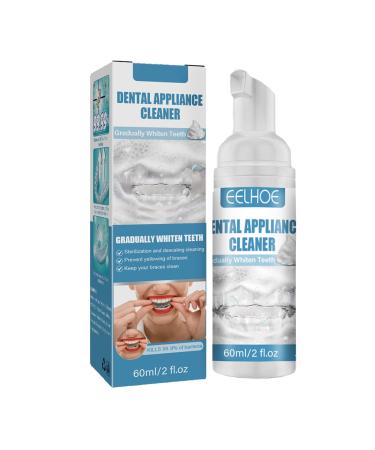 Mnozreo Mnozreo Retainer Mouthguard Cleaning Foam Mouthguard Cleaning Foam Whitening Foam for Mouthguards