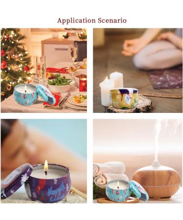 Scented Candles Gift Set for Women | 4 Pack Aromatherapy Candles | Natural Soy Wax for Stress Relief | Perfect Gift for Christmas Birthdays & Mother's Day - Buy Online on GoSupps.com