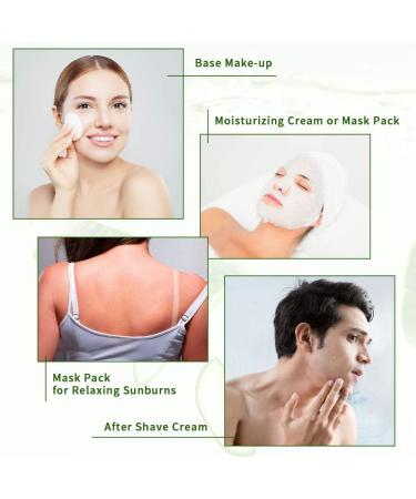 BURIBURI Aloe Vera Gel Pure Natural Organic Aloe Gel for Women Moisturizing Vera Gel Face Body Skin & Hair 10.56 Fl Oz - Buy Online on GoSupps.com