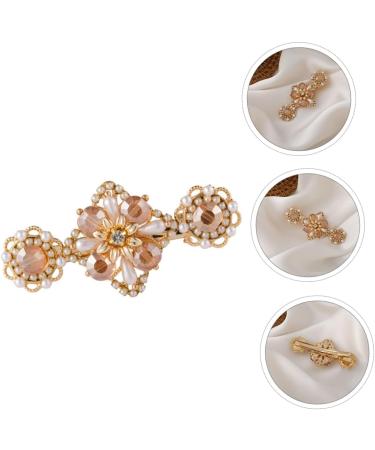 DOITOOL 1pc Hairpin Floral Hair Accessories Girl Hair Accessories Pearl Hair Accessories Hair Barrettes Girl Headwear Pearl Clips Hair Clip Birthday Alloy Bangs Crystal Flower Miss - Buy Online on GoSupps.com