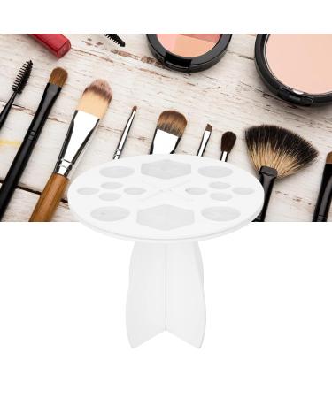 Buy Makeup Brush Drying Rack - 14 Holes Multifunctional Makeup Brush Holder (White) - International Shipping Available - Buy Online on GoSupps.com