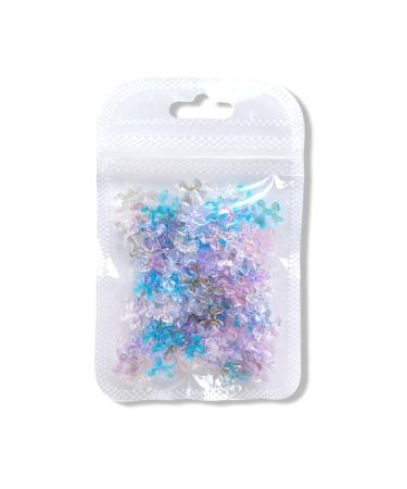 FEIlei 3D Decor Nail Jewelry Elegant Resin Flower Design DIY Bows Wedding Nail Charms