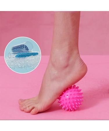 Hedgehog Ball Massage Set of 2 - 7cm Knobbed Balls for Back Legs Feet & Hands Muscle Relief - Different Hardness Levels - International Shipping - Buy Online on GoSupps.com