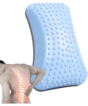 Geruwam Backrest Pillow | Ergonomic Lumbar Support & Posture Correction | Inflatable Lower Back Support Pillow - Blue (Includes Gas Needle) - Buy Online on GoSupps.com